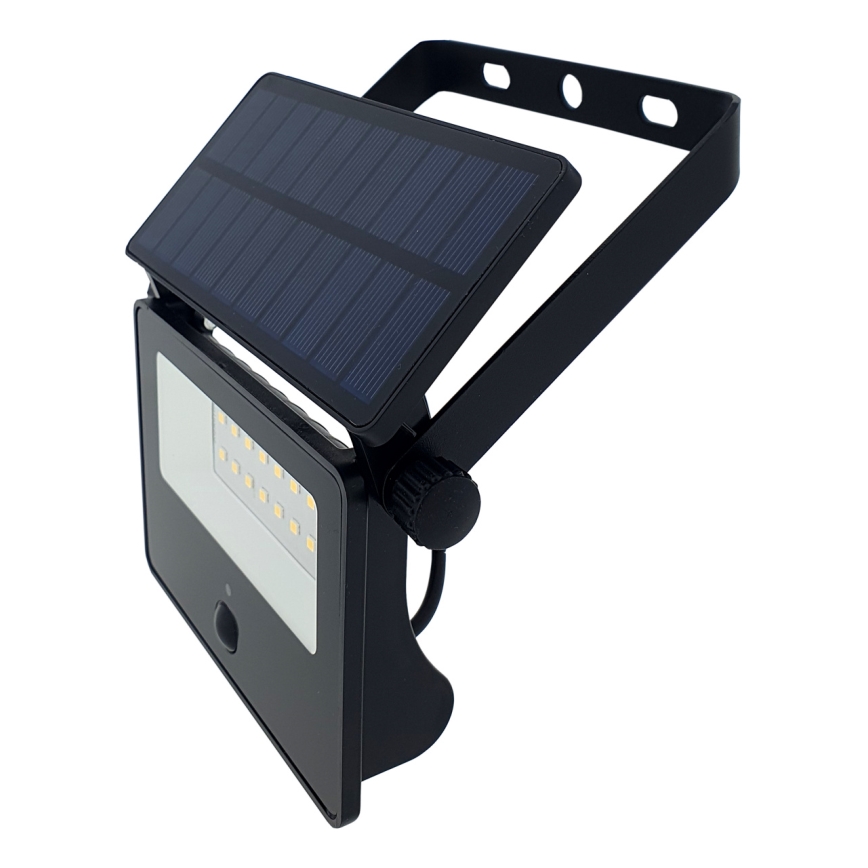 Proyector LED solar de exterior con sensor LED/2W/3,7V 4200K 1800 mAh IP44