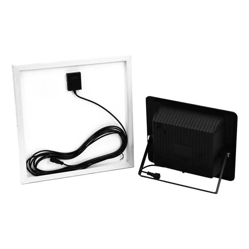 Proyector LED solar regulable LED/20W/6,4V 4000K IP65 10000 mAh + control remoto