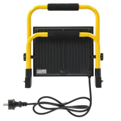 Proyector portátil LED TIGRA LED/100W/4000K IP54 negro/amarillo