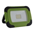 Proyector recargable LED SAMSUNG CHIP LED/10W/3,7V IP44 6400K 3600 mAh verde