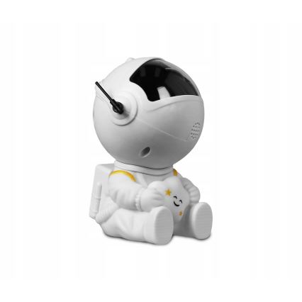 Proyector RGB LED LED/5W/5V astronauta + mando a distancia