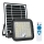 Proyector solar de exterior con sensor LED/10W/3,7V 4000K IP65 3600 mAh + control remoto