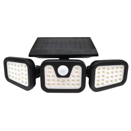 Proyector solar LED con sensor TRIO LED/0,6W/3,7V 1200 mAh IP44