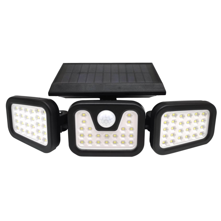 Proyector solar LED con sensor TRIO LED/0,6W/3,7V 1200 mAh IP44