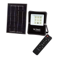 Proyector solar LED de exterior LED/6W/3,2V 6400K IP65 + mando a distancia