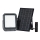 Proyector solar LED LED/10W/3,7V IP65 4000K 8000 mAh negro + control remoto
