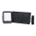 Proyector solar LED LED/15W/3,7V IP65 4000K 12000 mAh negro + control remoto