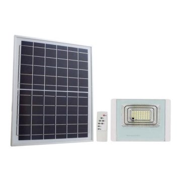 Proyector solar LED para exterior LED/12W/3,2V IP65 4000K + control remoto