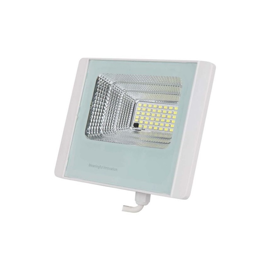 Proyector solar LED para exterior LED/12W/3,2V IP65 4000K + control remoto
