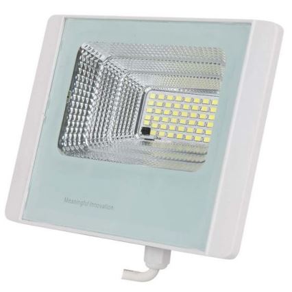 Proyector solar LED para exterior LED/12W/3,2V IP65 6400K + control remoto