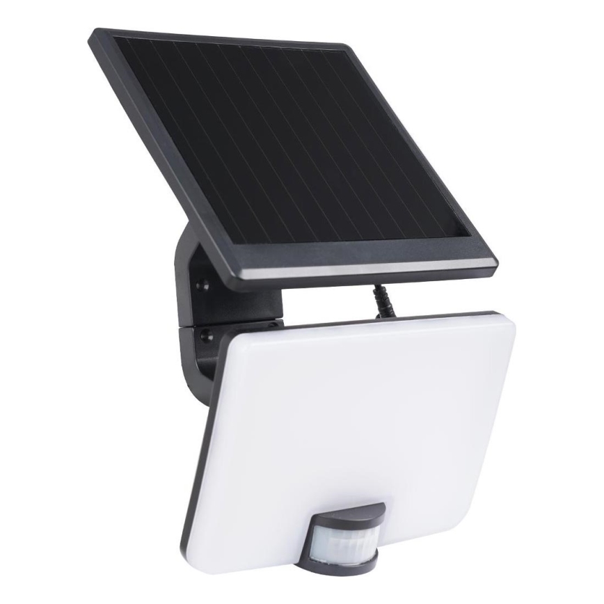Proyector solar LED regulable con sensor de movimiento LED/10W/3000 mAh 4000K IP54