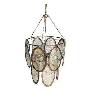 PTMD - Lámpara de araña con cadena DAIREN 1xE27/40W/230V Ø 51 cm