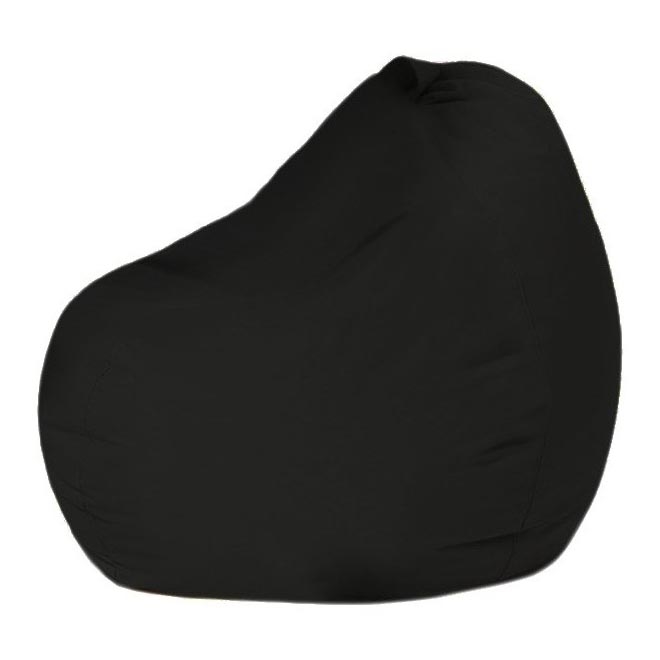 Puf 60x60 cm negro