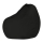Puf 60x60 cm negro