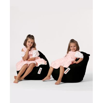 Puf 60x60 cm negro