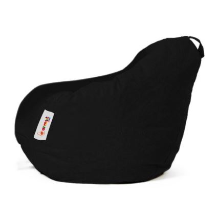 Puf 60x60 cm negro