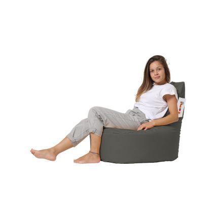 Puf 70x70 cm gris