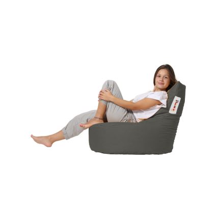 Puf 70x70 cm gris