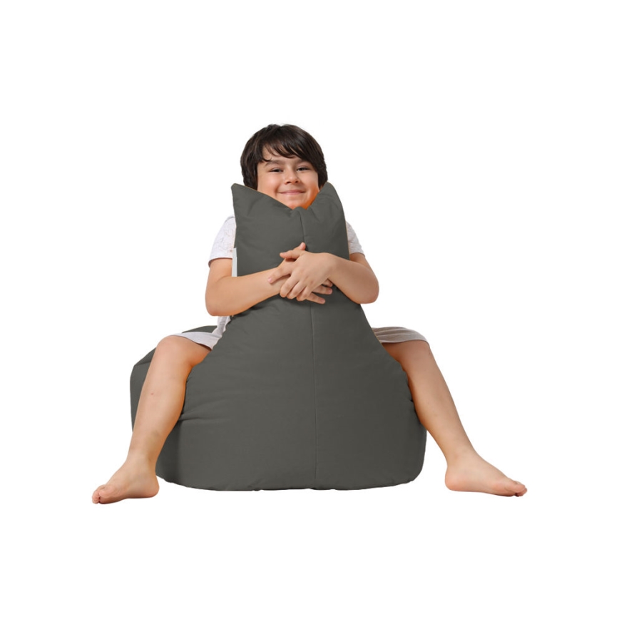 Puf 70x70 cm gris