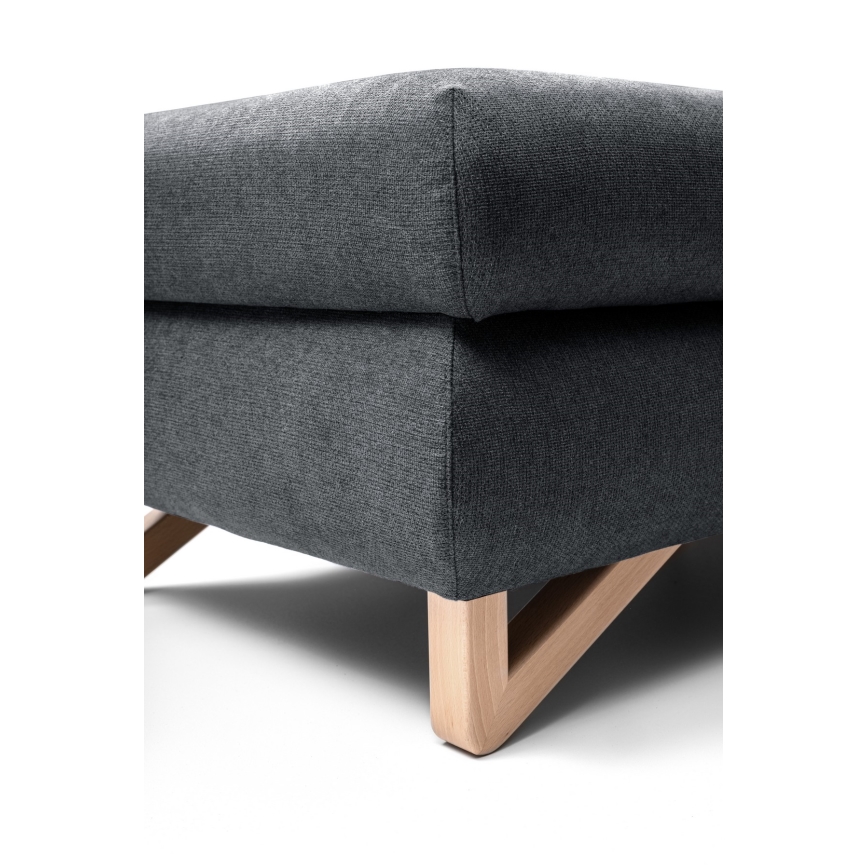 Puf AVESTA 63x95 cm antracita