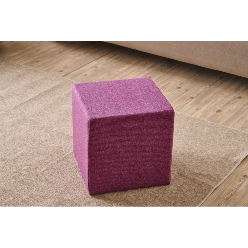 Puf CUBI 40x40 cm rosa