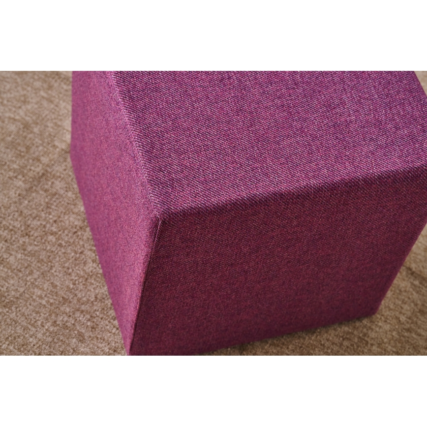 Puf CUBI 40x40 cm rosa
