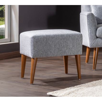 Puf NIMO 46x50 cm gris