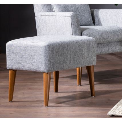 Puf NIMO 46x50 cm gris