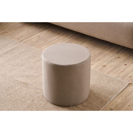 Puf RONDO Ø 40 cm beige