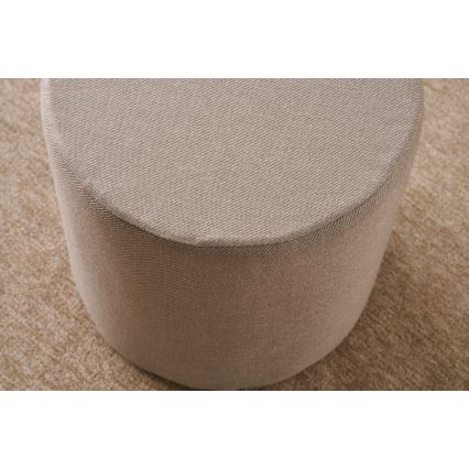 Puf RONDO Ø 40 cm beige