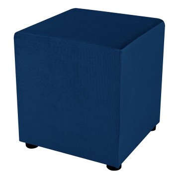 Puf SIX 40x40 cm azul oscuro