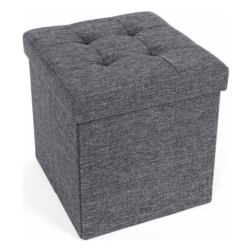 Puf SULTAN 38 x 38 cm gris