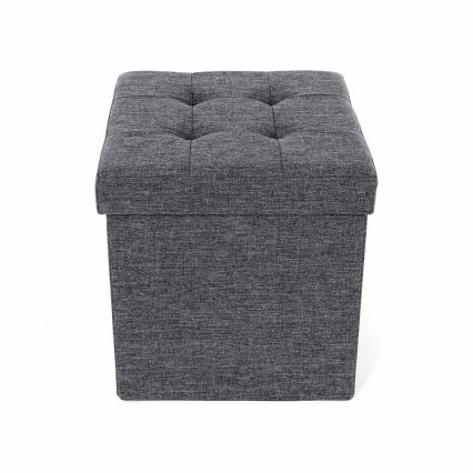 Puf SULTAN 38 x 38 cm gris