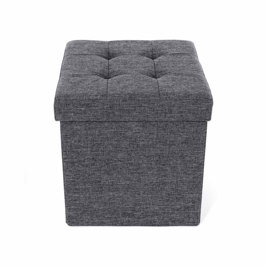 Puf SULTAN 38 x 38 cm gris