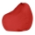 Puff 60x60 cm rojo