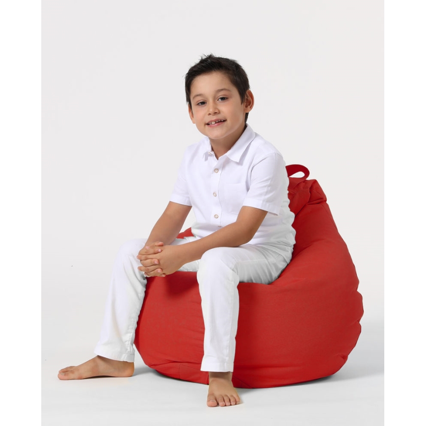 Puff 60x60 cm rojo