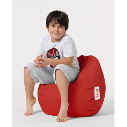 Puff 60x60 cm rojo