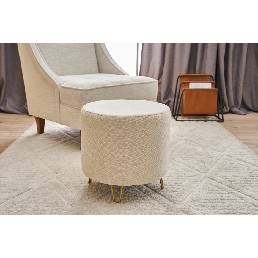 Puff NANI Ø 40 cm color crema