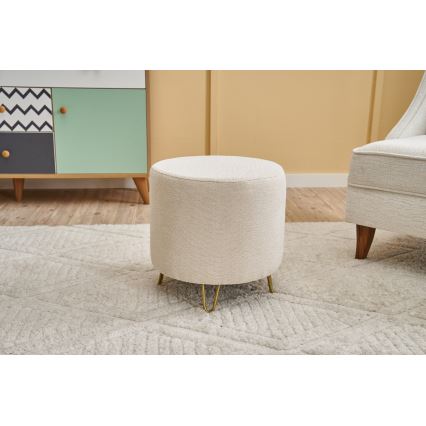 Puff NANI Ø 40 cm color crema