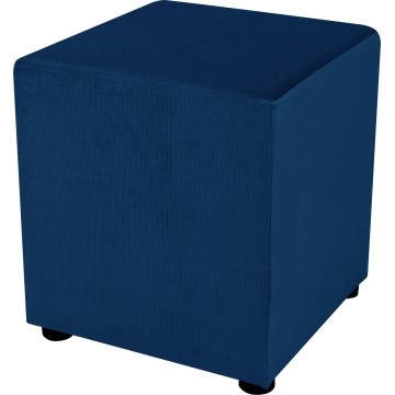 Puff SIX 40x40 cm azul oscuro