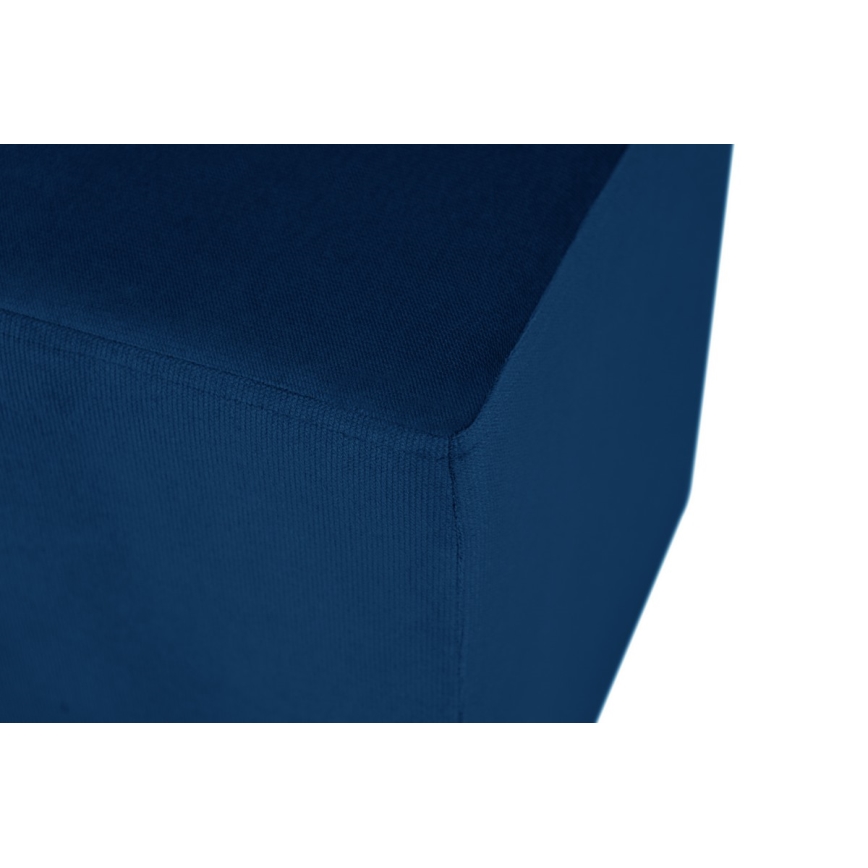 Puff SIX 40x40 cm azul oscuro