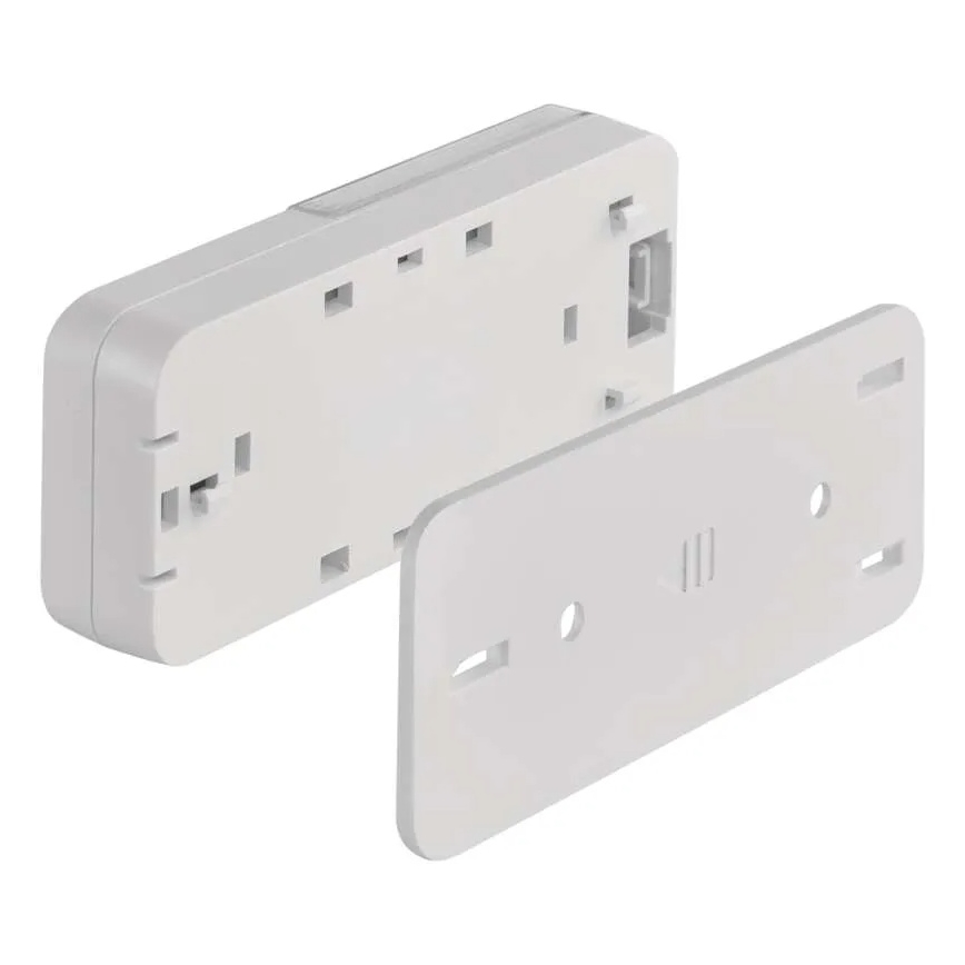 Pulsador inalámbrico para timbre 1xCR2032, blanco