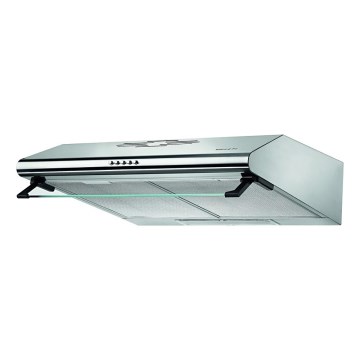 Pyramis 65029502 - Campana extractora de cocina de doble motor STANDARD 60 cm acero inoxidable