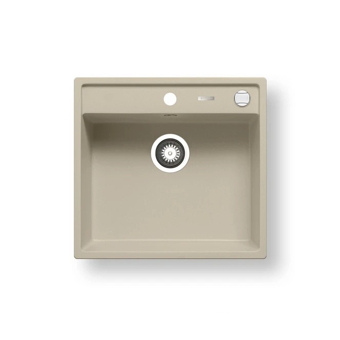 Pyramis 70007801 - Fregadero de cocina CAMEA 50x53 cm granito/beige