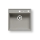 Pyramis 70058401 - Fregadero de cocina CAMEA 50x53 cm granito/gris