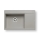 Pyramis 70058701 - Fregadero de cocina CAMEA 79x50 cm granito/gris