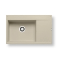 Pyramis 70074201 - Fregadero de cocina CAMEA 79x50 cm granito/beige