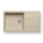 Pyramis 70107311 - Fregadero de cocina ATHLOS 86x50 cm granito/beige
