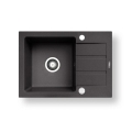 Pyramis 70166501 - Fregadero de cocina NEXT 62x44 cm granito/negro mate