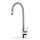 Pyramis 90938001 - Grifo de fregadero con brazo flexible FLESSI gris